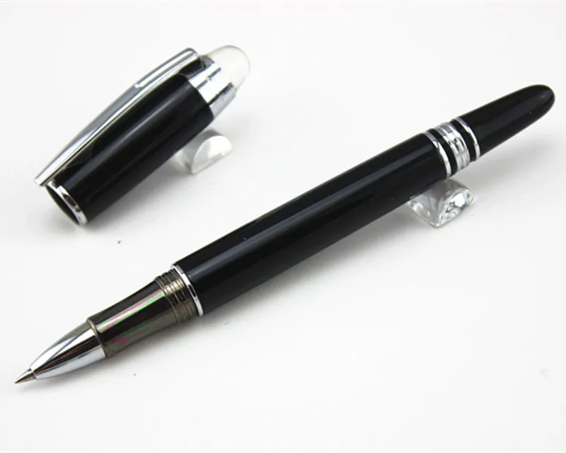 roller Pen Baoer Black Rotary Pen Holder Medium Neck Business Office Gift Pen