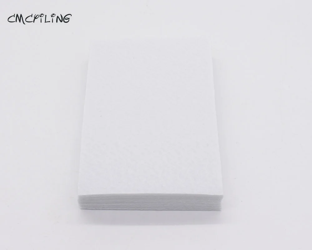 1mm White & Black Hard Felt Polyester Fabric Sheet
