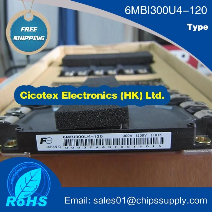 6MBI300U4-120 Module IGBT 6 MBI300U4-120