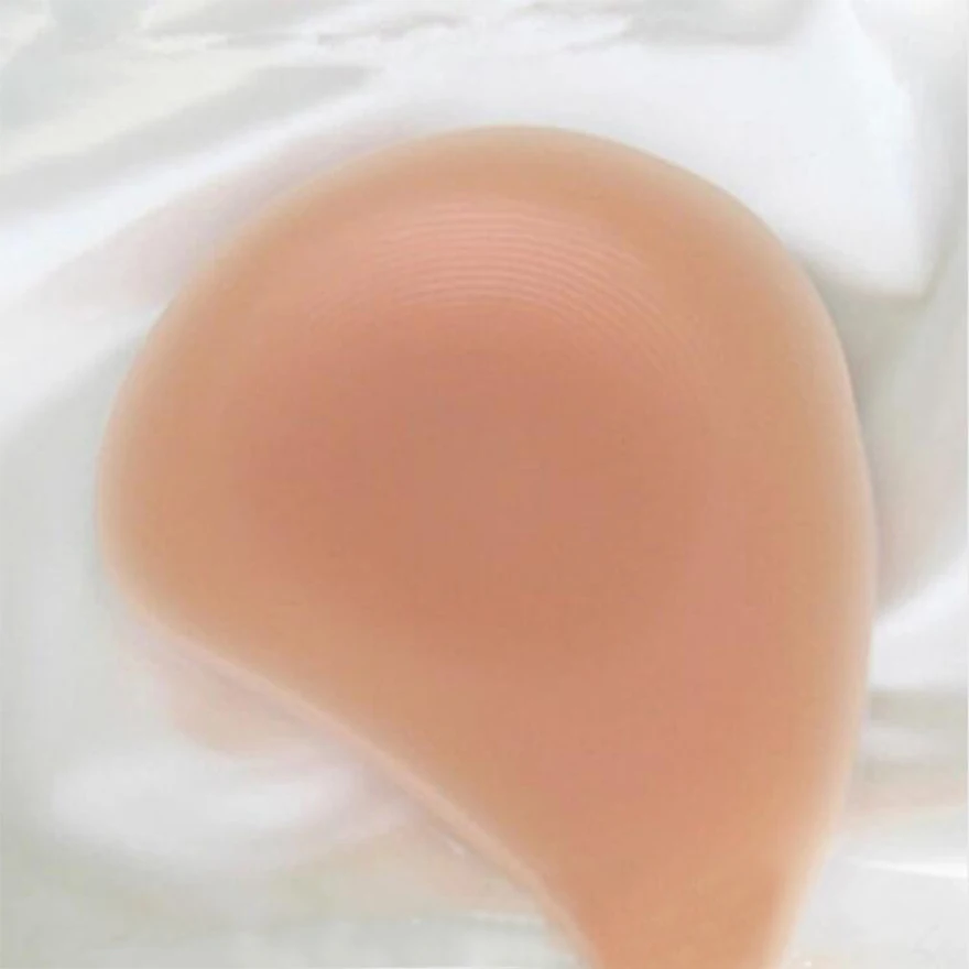 Artificial Silicone Breast Form 600g Realistic Fake Boobs Prosthesis Spiral for Transgender Shemale Mastectomy Women D40