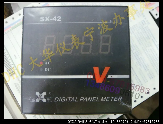 

Yan Ling digital ammeter, voltmeter SX-42 (A, V)