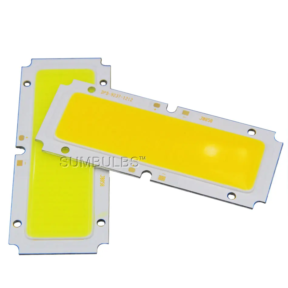 92x42MM 30W COB LED lampadina sorgente luminosa per proiettori fai da te Downlights DC 18V Ultra LED Chip luminoso a bordo lampada illuminazione 92MM