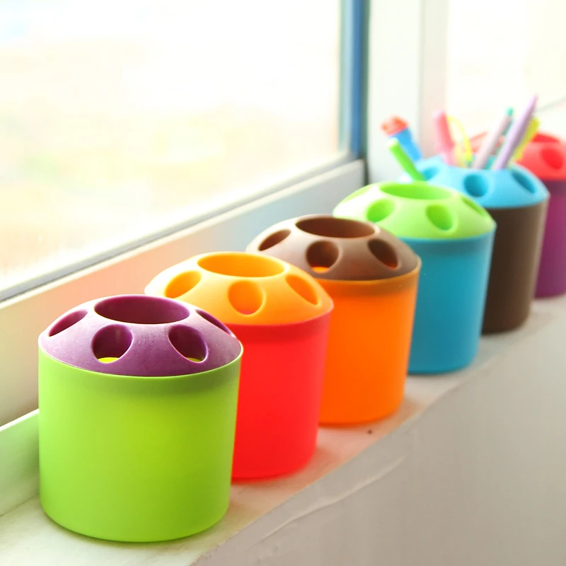 special porous couple creative toothbrush holder toothpaste mouthwash multi-function desktop pen holder rack