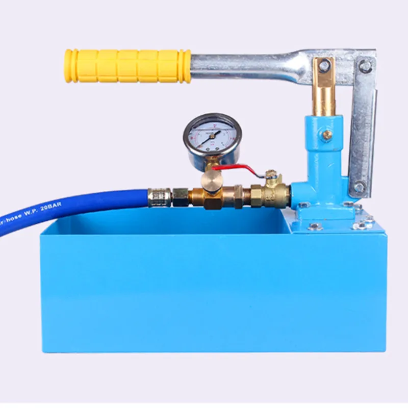 Free shipping 4.0Mpa/bar Manual Water Pipe Pressure Test Pump 40kg