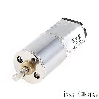 

1PCS ZQJ16GA-030 16mm Gearbox DC 3V 6V Output Cylindrical Electric Speed Reduce Geared Motor