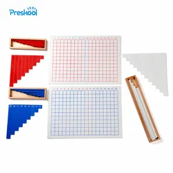 Baby Toy Montessori Addition Subtraction Strip Board Math Toys for Early Childhood Education Preschool Kids Brinquedos Juguetes