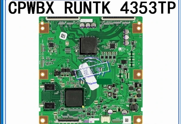 4353TP CPWBX RUNTK (ZA/ZB/ZC/ZD/ZE/ZZ) Placa lógica 3d CPWBX4353TP rungk4353tp, por favor confrim Z Necesita Placa de conexión T-CON