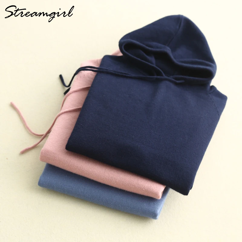 Yellow Hoodies Women Hooded Sweatshirt Femme Grande Taille Warm Pink Cashmere Hoodie Woman Womens Knitted Hoodie Sweatshirt