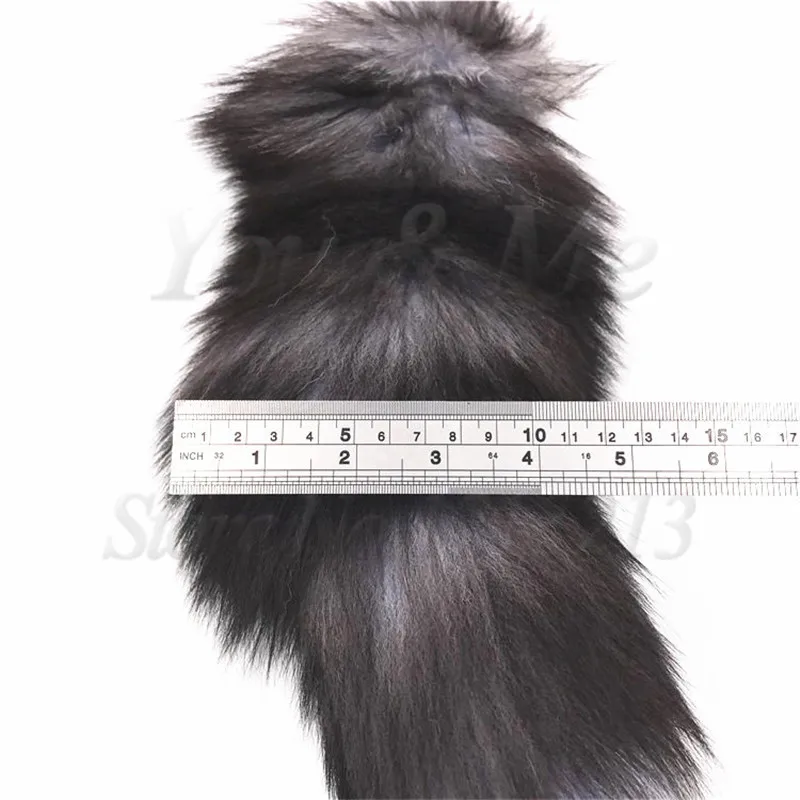 3 Size Fox Tail Big Butt Plug Metal Anal Plug Erotic Toys Cosplay Tail Sexy Anal Sex Toys for Woman And Men Funny Adult Sex Toy