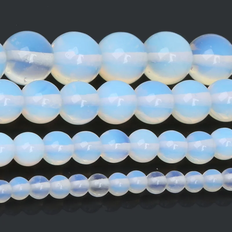 NiceBeads New Opal Stone  Round Loose Beads 15