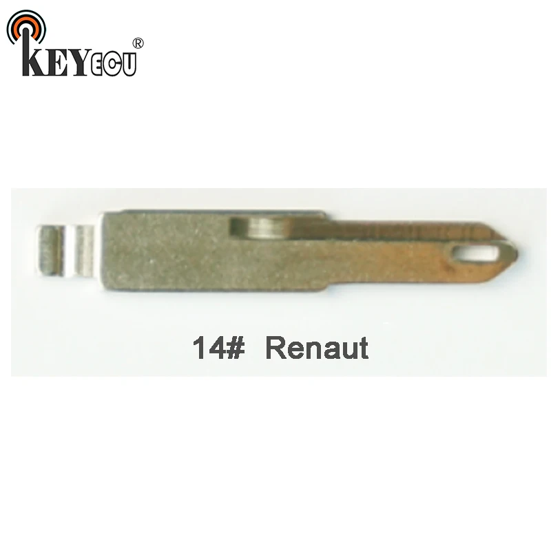 

KEYECU 25x KEYDIY Universal Remotes Flip Key Blade 14#, NE73, NE72 for Renault, forPeugeot, for Citroen