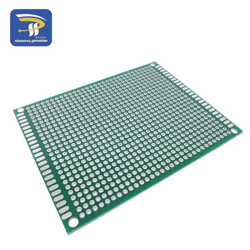 PATIKIL 2.8 x 2 PCB Board Circuit, 20 Pcs Prototype Perfboard Solder Boards for DIY Soldering and Electronic Project Circuit Boards Solderable Breadboard, Green