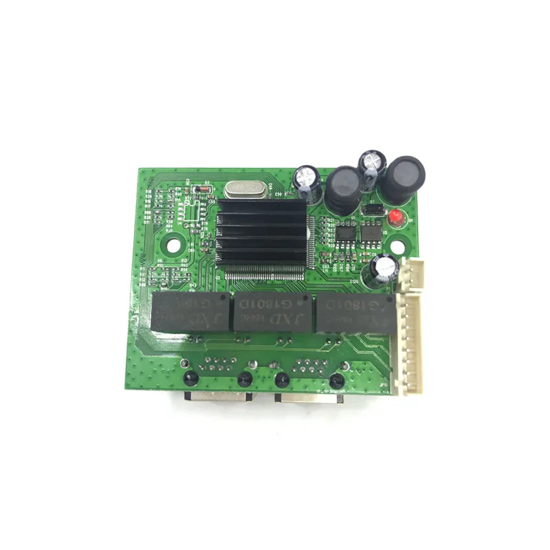 Mini Pbcswitch Modul PBC OEM Modul Mini Size3Ports Jaringan Switch Papan PCB MINI Ethernet Switch Modul 10/100/ 1000 Mbps
