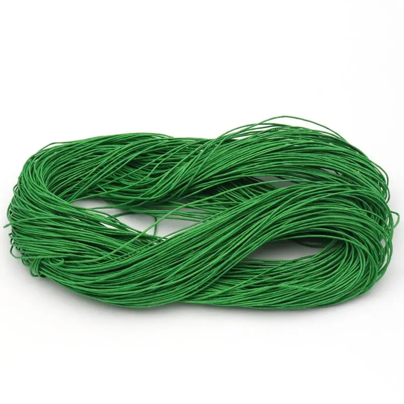 10 Meter 1mm Waxed Cotton Beading Cord Rope Threads For Making Bracelet Necklace Jewelry Decorative Handcraft Accessories