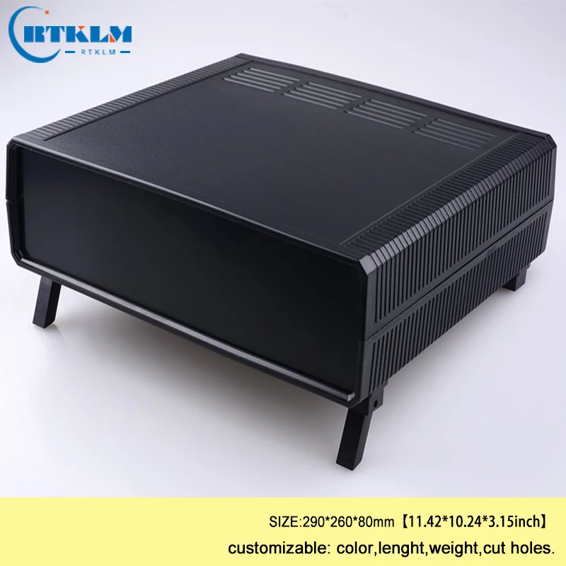 

ABS electronicjunction box plastic speakpers enclosure custom plastic project box diy instrument case 290*260*80mm