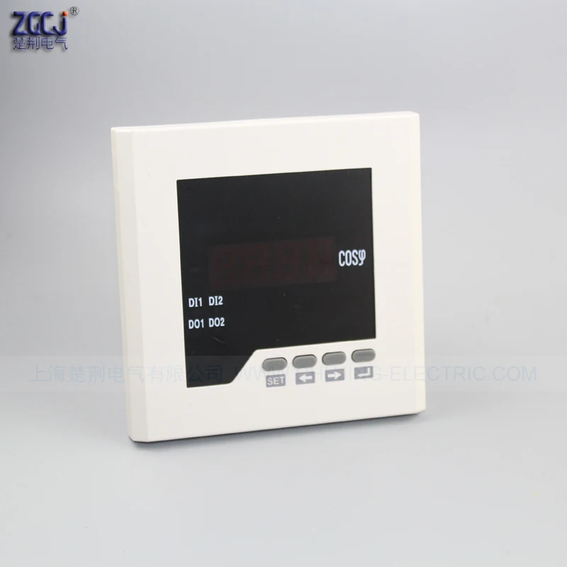 

120*120*80mm CJ-3H21 3 phase digital power factor meter AC 380V 5A C0.500-1-L0.500 power factor instrument COS meter