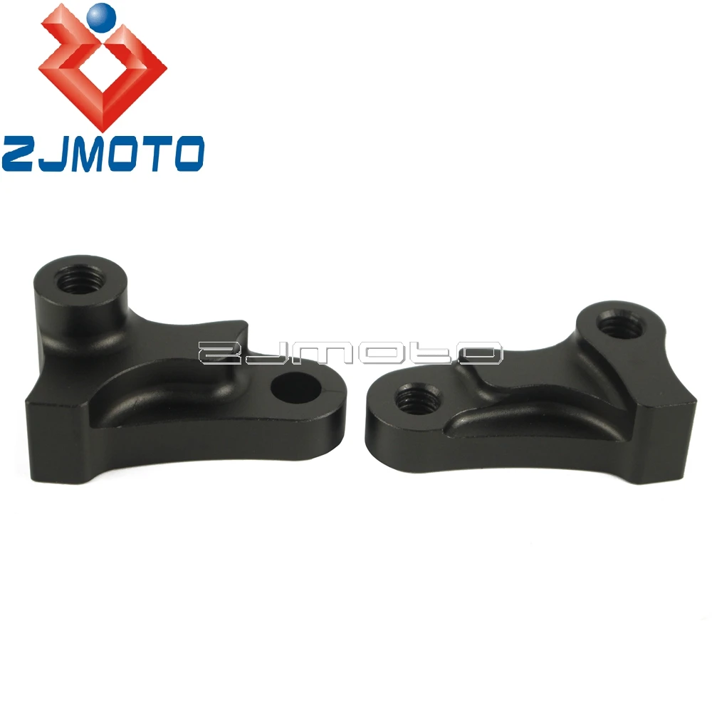 Kit di riduzione della caduta posteriore del motociclo nero da 1.75 \