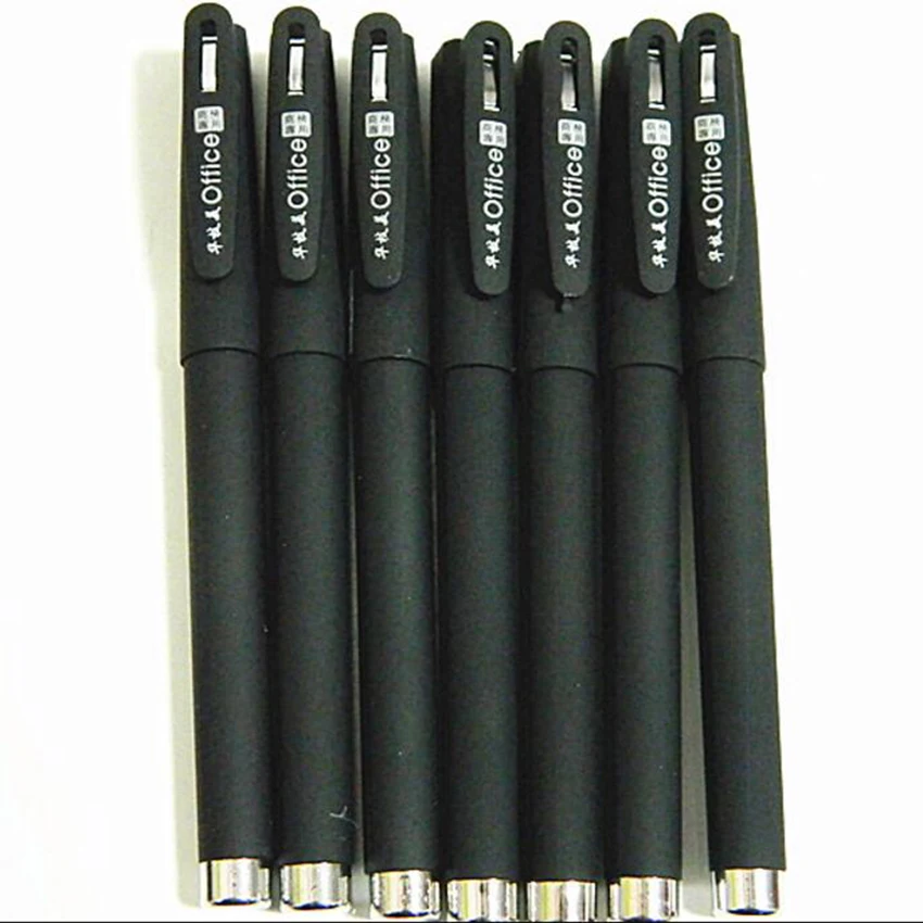 0.5mm Gel Pens Black Ink Scrub Shell Kawaii Writing Pens Material Escolar Stationery Office School Supplies