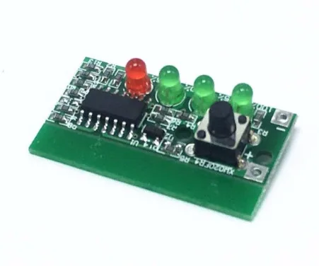 Battery Capacity Indicator 4 LEDs Display Module for 3S 9-12.6V Micro Switch Microswitch Board Electricity Quantity