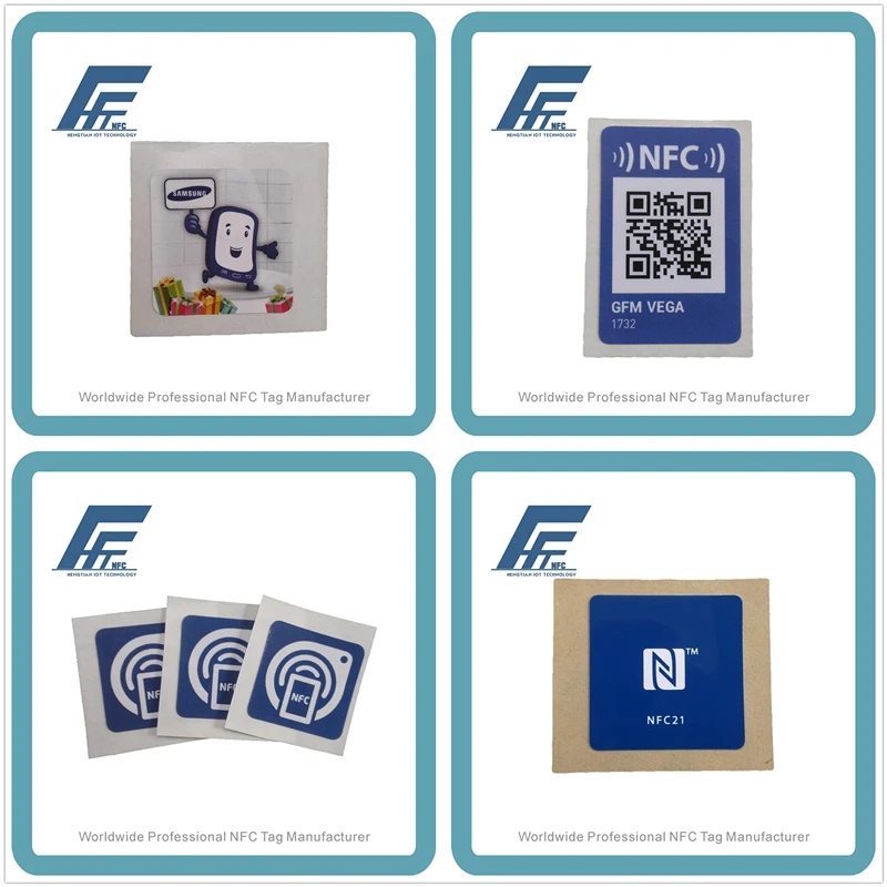 Autocollants NFC à impression personnalisée