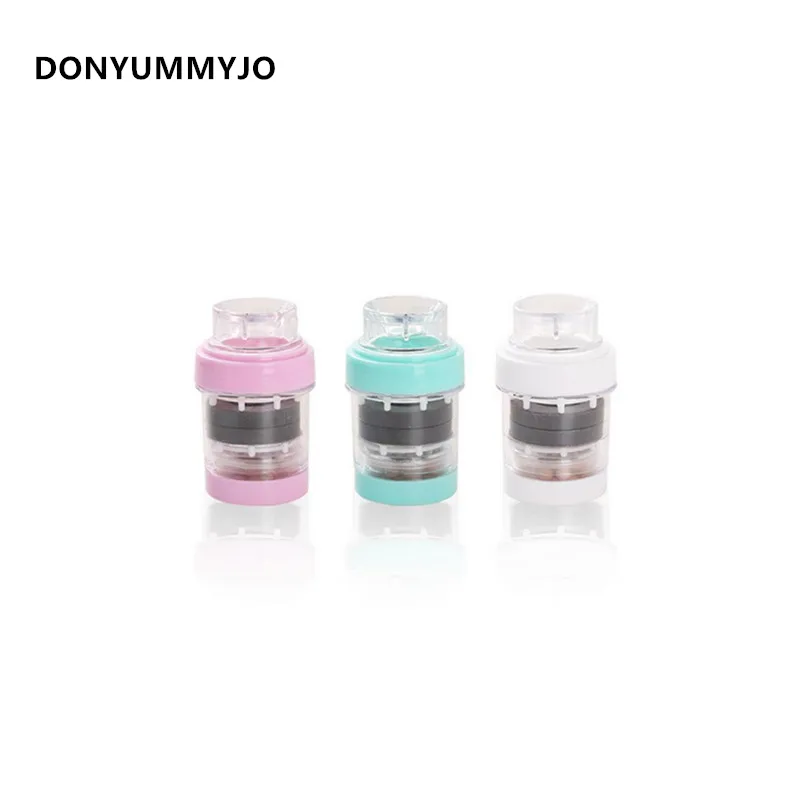 DONYUMMYJO 3 Color Home Household Kitchen Mini Faucet Tap Water filter Clean Purifier Filter Filtration Cartridge