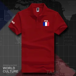 France French Republic polo shirts men short sleeve white brands printed for country 2017 cotton nation team  FRA 2017 casual