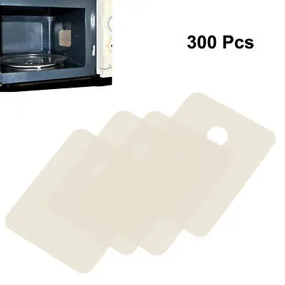 300pcs Microwave Oven Mica Plates Sheets Repairing Part 18mm x 22mm x 0.1mm