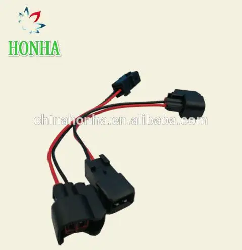 

USCAR EV6 Female to EV1 Male Fuel Injector Connectors Adapters LS1 LS6 LT1 EV1 Engine wire Harness to LS2 LS3 LS7 EV6 Adaptor