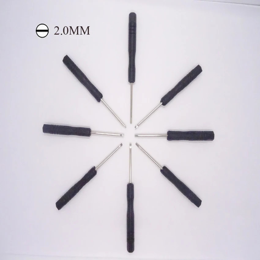 1PC wholesale 2mm screwdriver head Small Flat-blade screwdriver for repairing mobile phone and electronic product