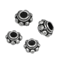 Handmade 925 Silver Beads DIY Jewelry Findings Bracelet Spacers