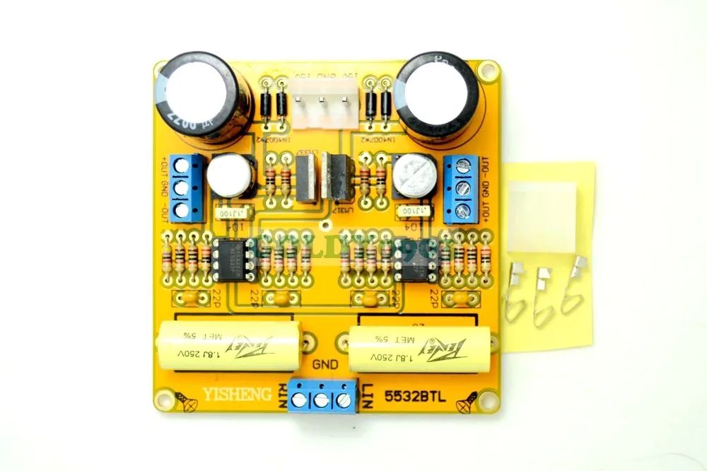 YS Inverting Preamp / Unbalanced Turn Balanced Output / RCA Turn XLR / BTL Board / Not Kit