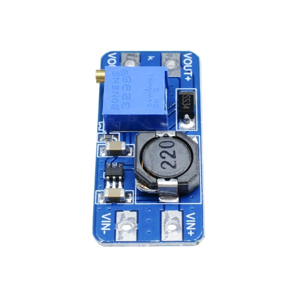 MT3608 DC-DC Step Up Converter Booster Power Apply Module Booster Power Module MAX Output 28V 2A For Arduino Board