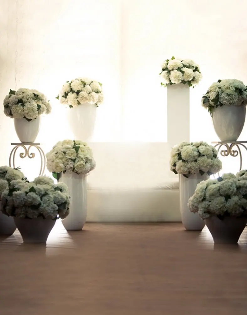 

5x7ft Wooden Floor White Flowers Photography Backdrops Photo Props Studio Background