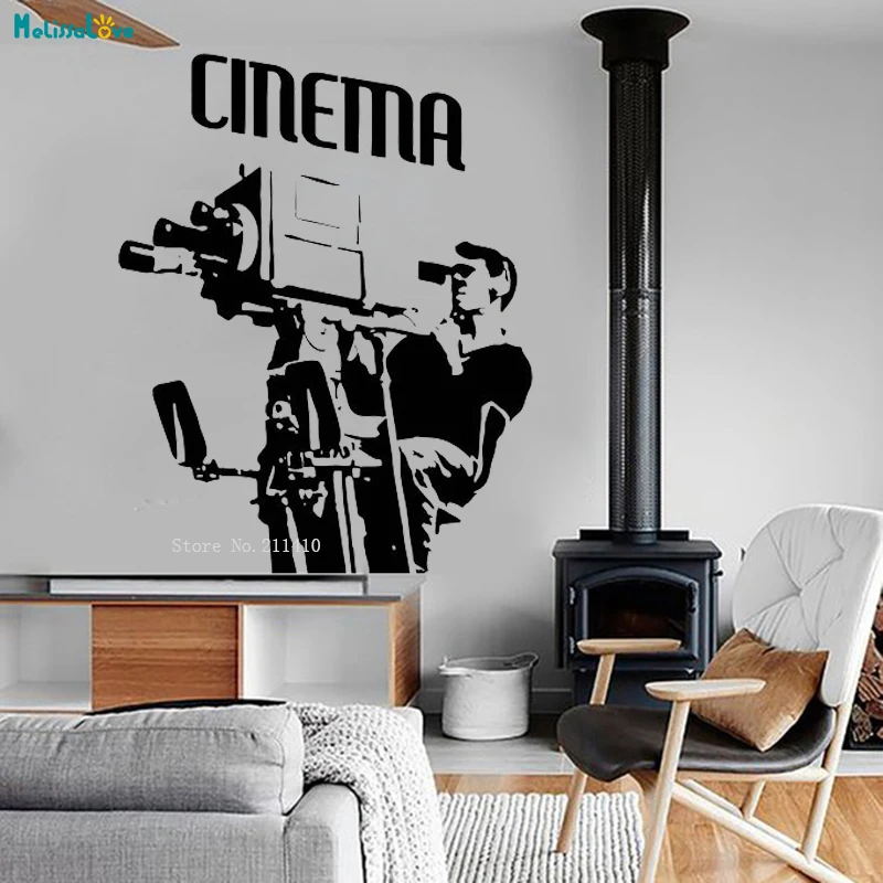 Unique Perspective Wall Vinyl Sticker Decal Movie Actor Producer Film Cool Amazing Decor Photographer Art Cool Poster YT1644