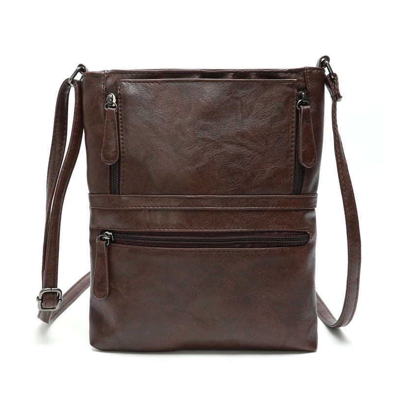 REPRCLA Vintage Umhängetaschen für Frauen Messenger Taschen Hohe Qualität Leder Handtasche Weibliche Schulter Tasche Bolsa Feminina – Detail 4