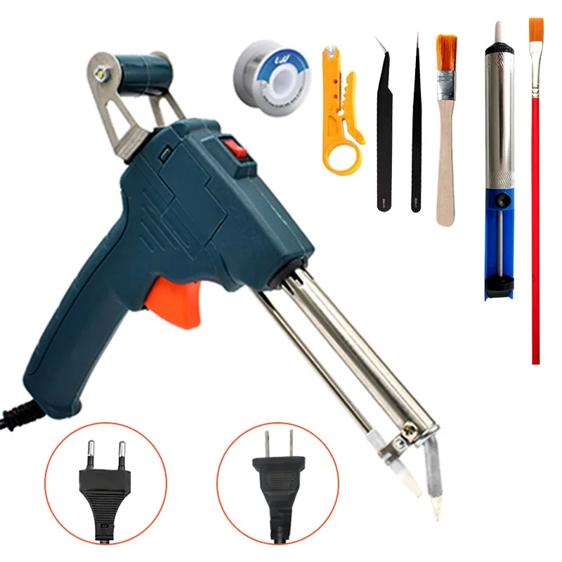 Soldering iron kit manual soldering gun soldering iron soldering tin Automatic conveying of tin wire Welding is more convenient