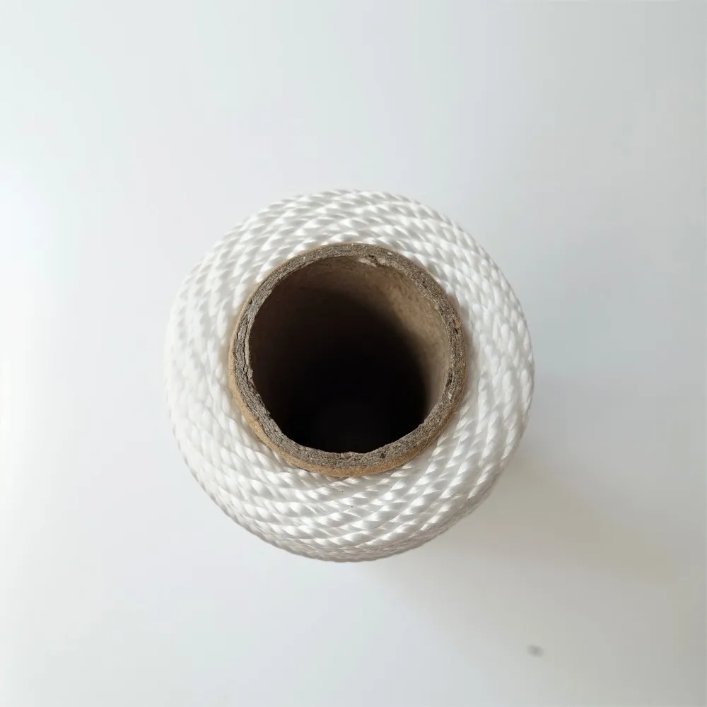 250FT(76m) # 18 Twisted PP Mason Line Corda per gesso Abrasione Rot Resistente alla muffa, Muratura Pesca marina Artigianato fai da te Giardinaggio