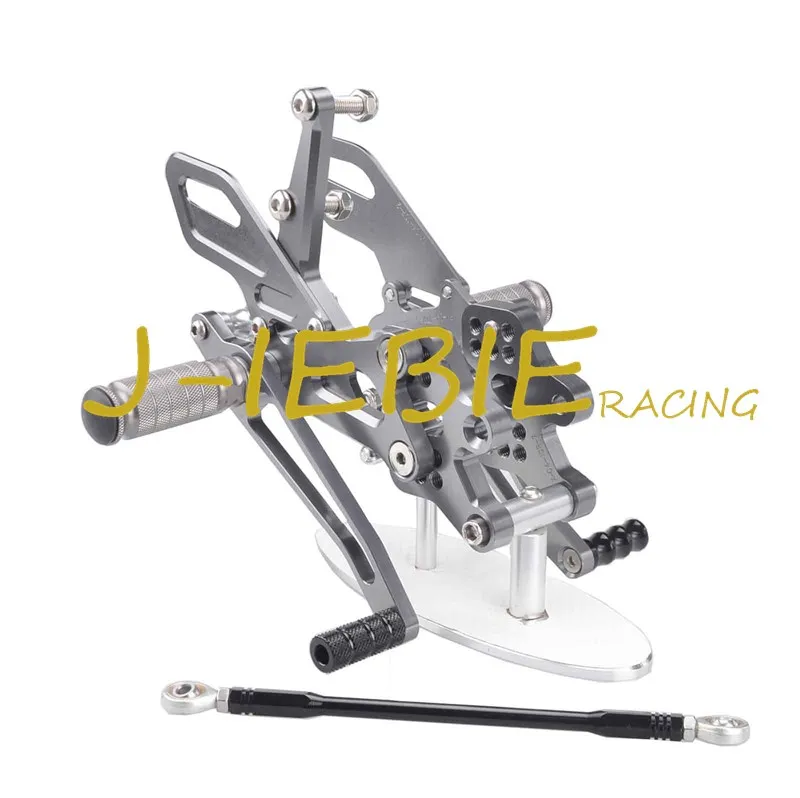 CNC Racing Rearset Adjustable Rear Sets Foot pegs Fit For Kawasaki NINJA ZX10R 2004 2005