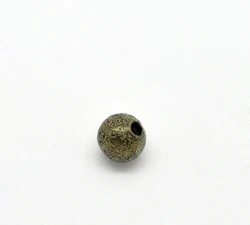 DoreenBeads Copper Spacer Beads Ball Antique Bronze  Spot Pattern Frosted About 4mm( 1/8