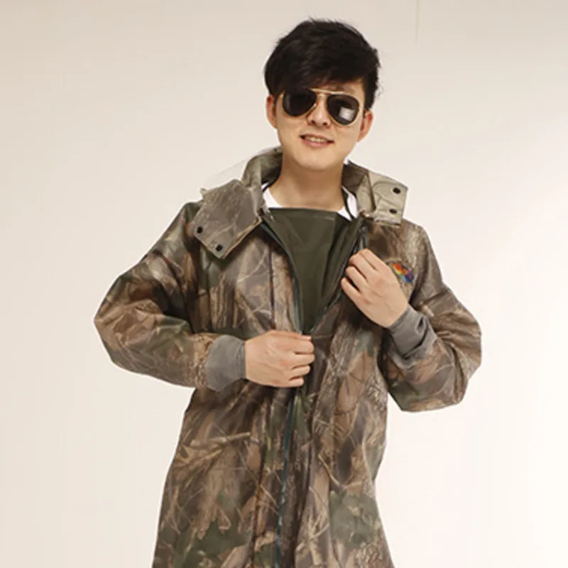 Thicken Waterproof Whole Body Fishing Wear-resisting Waders Pants with Boots Camouflage Men Women Wading Trousers HW067