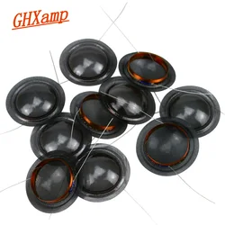 12PCS 100pcs 25.5 MM Translucent Silk Film TREBLE Voice Coil 25.4 Round Copper Wire LoudSpeaker Repair For HiVi diy