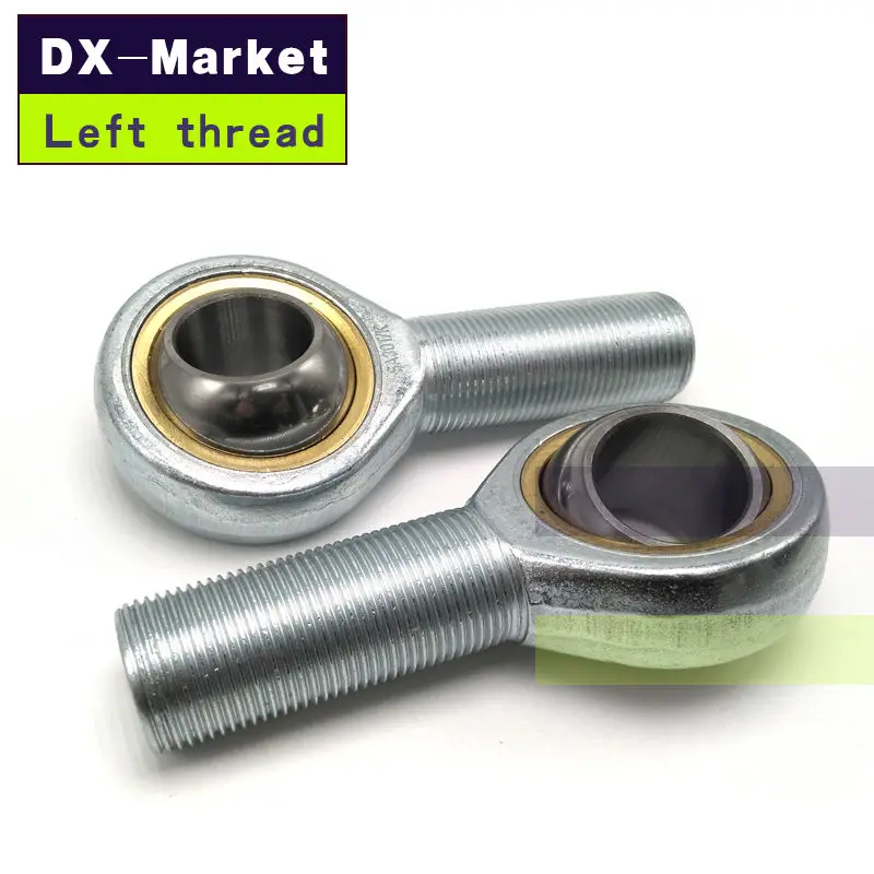 SAL3 T/K m3 , 10pcs , left thread  steel on ptee-metallic fabric maintenance free series , Self-Iubricating rod end bearings