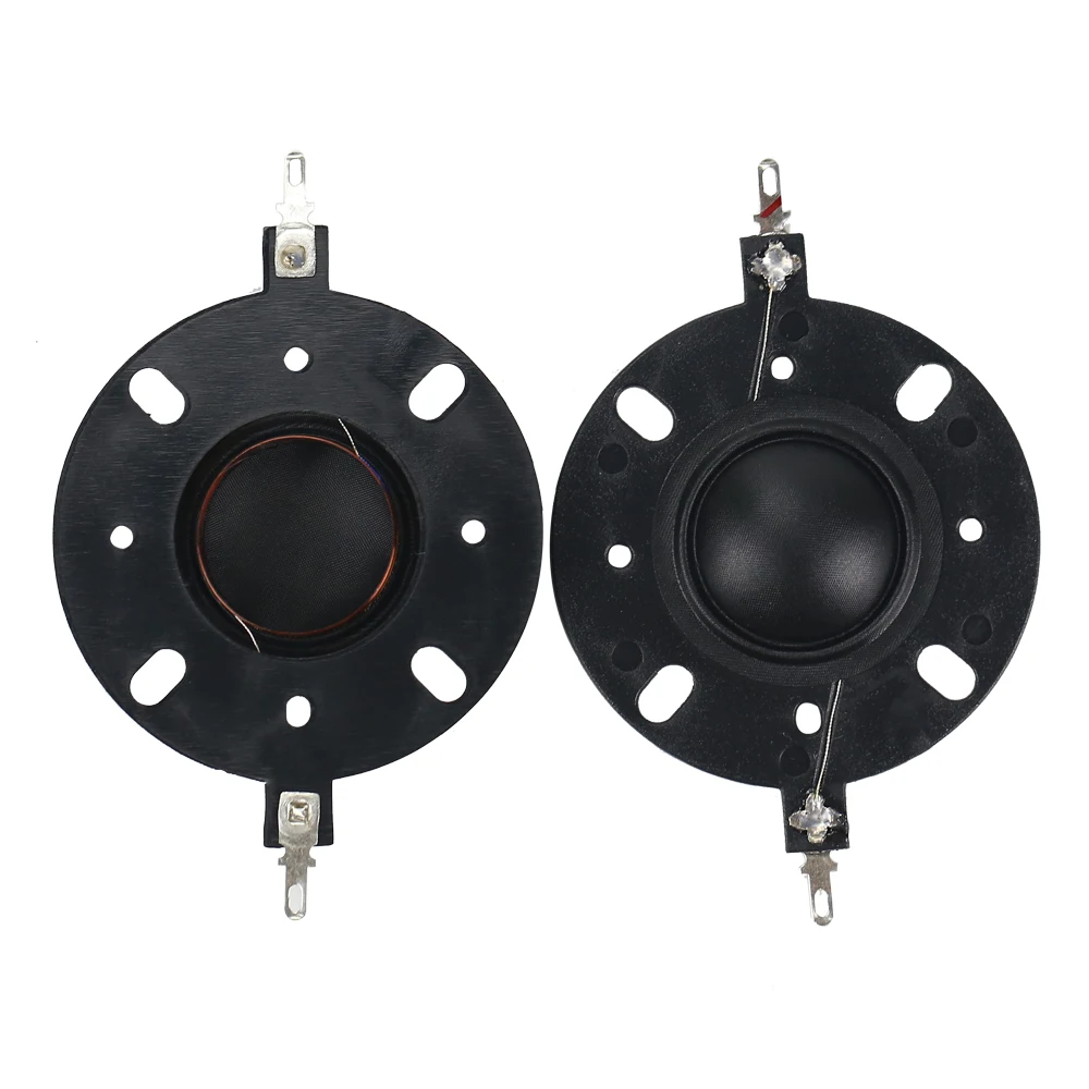 25.4mm 8OHM Dome Treble Voice coil Silk Titanium Diaphragm 25.5 Core Tweeter Speaker Repairs Parts 2pcs