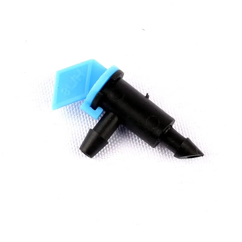 20pcs 8L/H Flag Dripper Blue Drip Emitter Drip Head for Water Saving Irrigation Raised Bed Irrigation System 8 Litter Drip