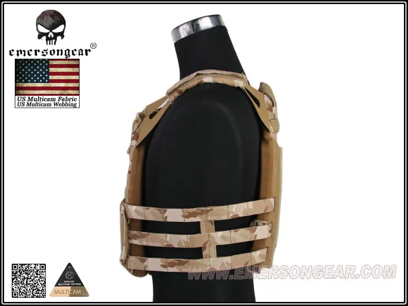 emersongear-tactical combat vest JPC 2.0 combat plate carrier MC Arid em7436