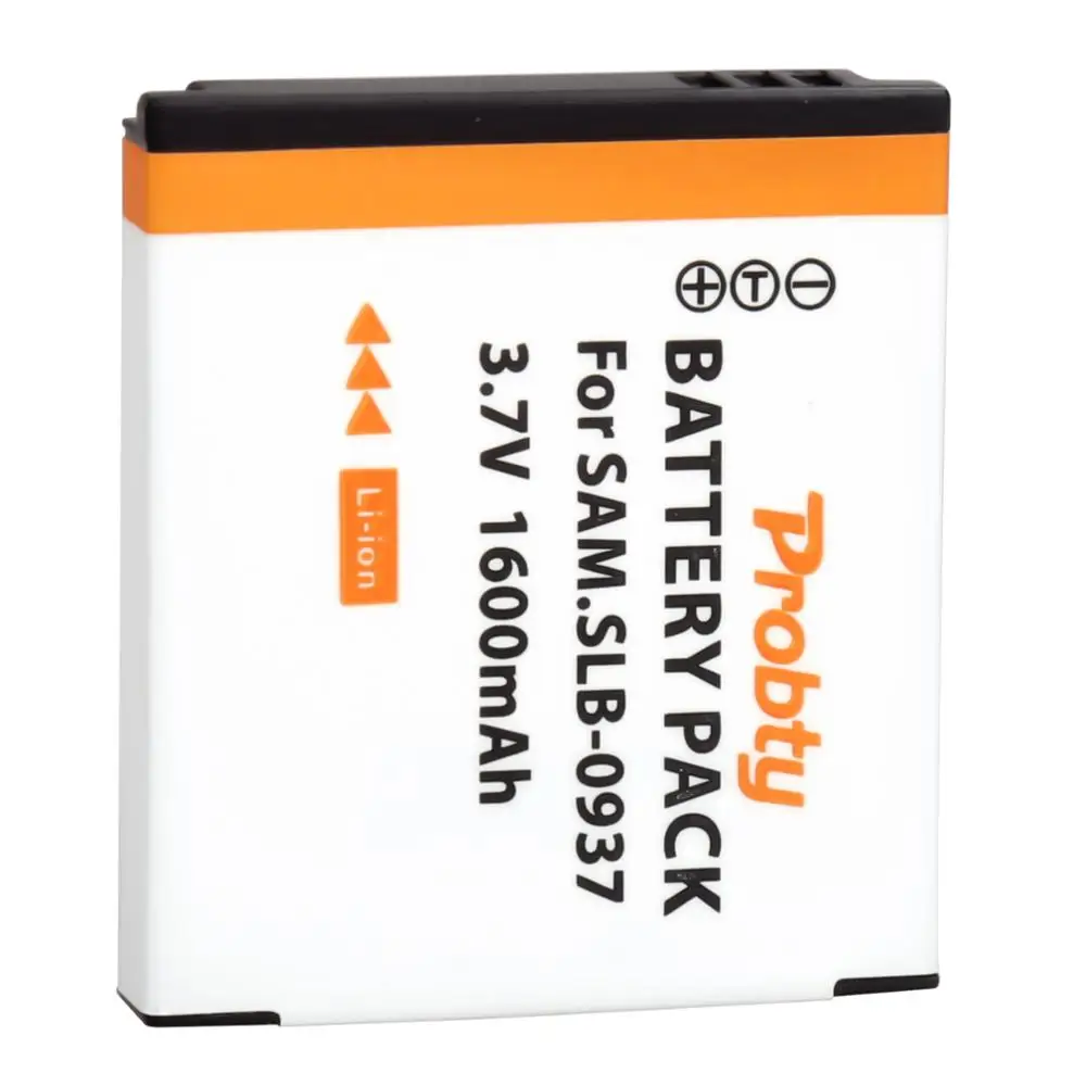 1 Pc 1600mah SLB-0937 SLB0937 bateria do Samsung SLB-0937 i Samsung CL5, CL50, i8, L730, L830, NV4, NV33, PL10, ST10