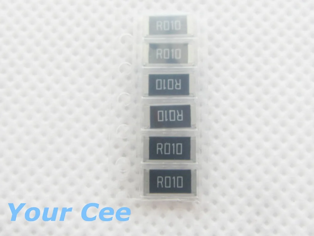 50 pcs 2512 SMD Resistor 1W 0.01R 1% Chip Resistance 0.01 ohm R010