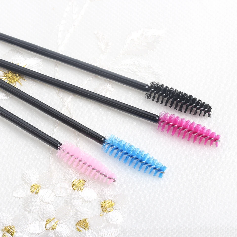 Baguettes applicateur de Mascara jetables, 100 pièces, ensemble de pinceaux cosmétiques, outil de maquillage avec livraison gratuite