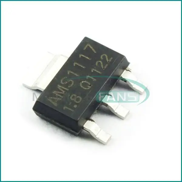 AMS1117-1.2Vเดิม1.5โวลต์1.8โวลต์2.5โวลต์3.3โวลต์5.0โวลต์ADJ AMS1117 V Oltage Regulator sot-223 100ชิ้น/ล็อต(เลือกvoltsที่คุณต้องการ)