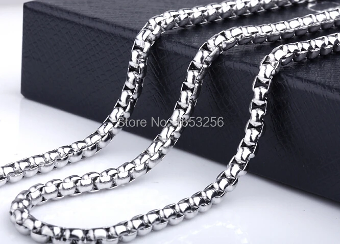 

Lot of 5 meters 3mm Stainless Steel Strong Square ROLO Link Chain Jewelry Finding /Marking Chain Shiny DIY Bracelet Necklace